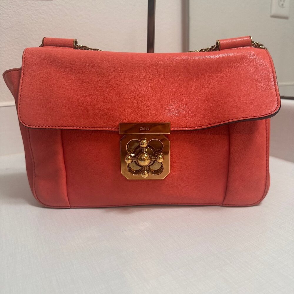 CHLOE LEATHER HANDBAG